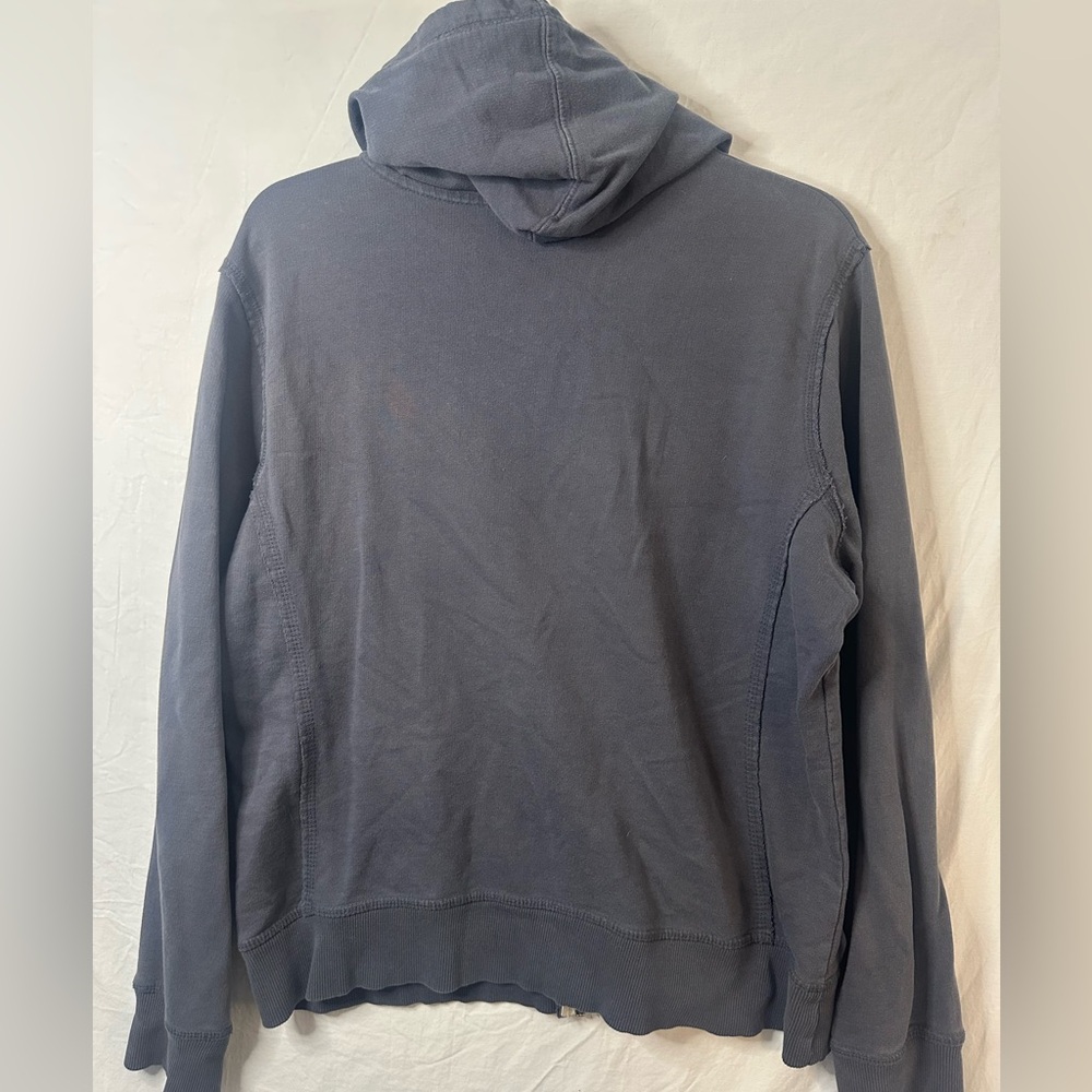 Majestic Boston Red Sox Zip Hoodie Gray Vintage Style MLB - Picture 6 of 6